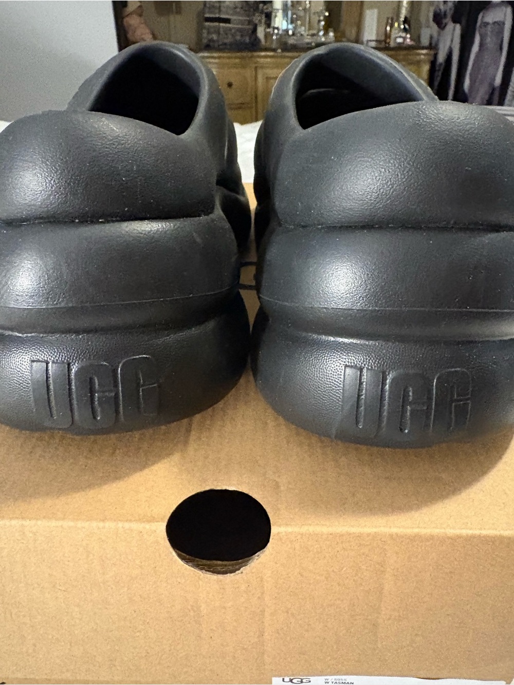 UGG Women's Sport Yeah Clog in Black - Picture 5 of 6